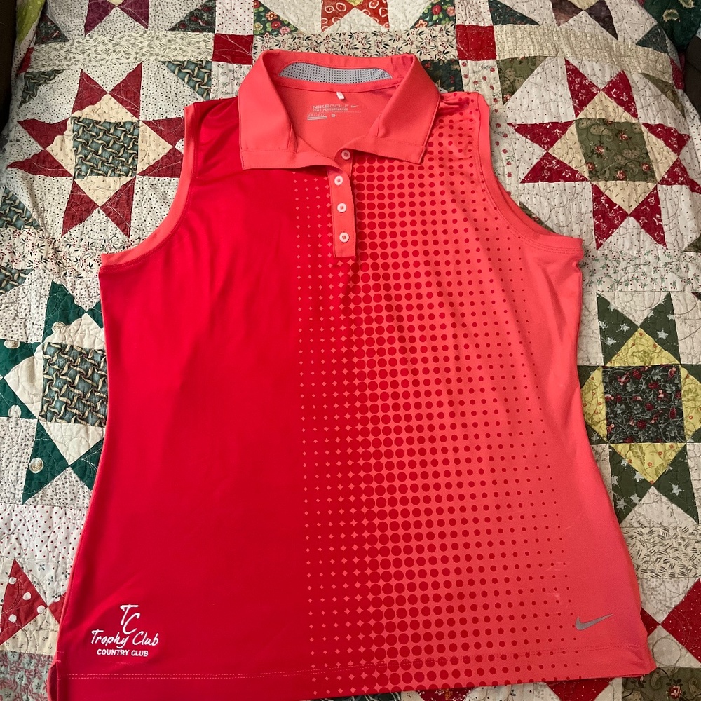 Nike drifit golf polo